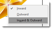 Connection type menu